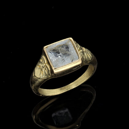 Vine Leaf Engagement Ring